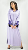 djellaba-mekhzania-crepe-jellaba-caftan-mauve pastel-bensouda-couture-ocaftan-jellaba moderne-chic-prestige-glamour-classe