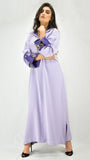 djellaba-mekhzania-crepe-jellaba-caftan-mauve pastel-bensouda-couture-ocaftan-jellaba moderne-chic-prestige-glamour-classe