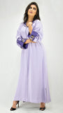 djellaba-mekhzania-crepe-jellaba-caftan-mauve pastel-bensouda-couture-ocaftan-jellaba moderne-chic-prestige-glamour-classe