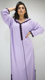 djellaba-mekhzania-jellaba-caftan-mauve pastel-bensouda-couture-ocaftan-jellaba moderne-2021-chic-prestige-glamour-classe