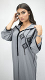 djellaba-mekhzania-leadercaftan-gris-noir-broderie-chic-moderne-classe-prestige-jellaba2020-ocaftan